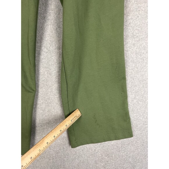 Anne Klein  Sport Womens 1X Jacket & Pants Full Zip Nautical Olive Green 2 Pcs - Picture 12 of 16
